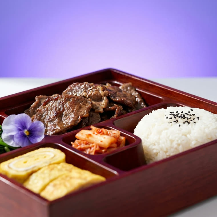 클래스업밀 도시락 신청 화면